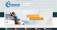 Desktop Screenshot of cineralseguros.com.br